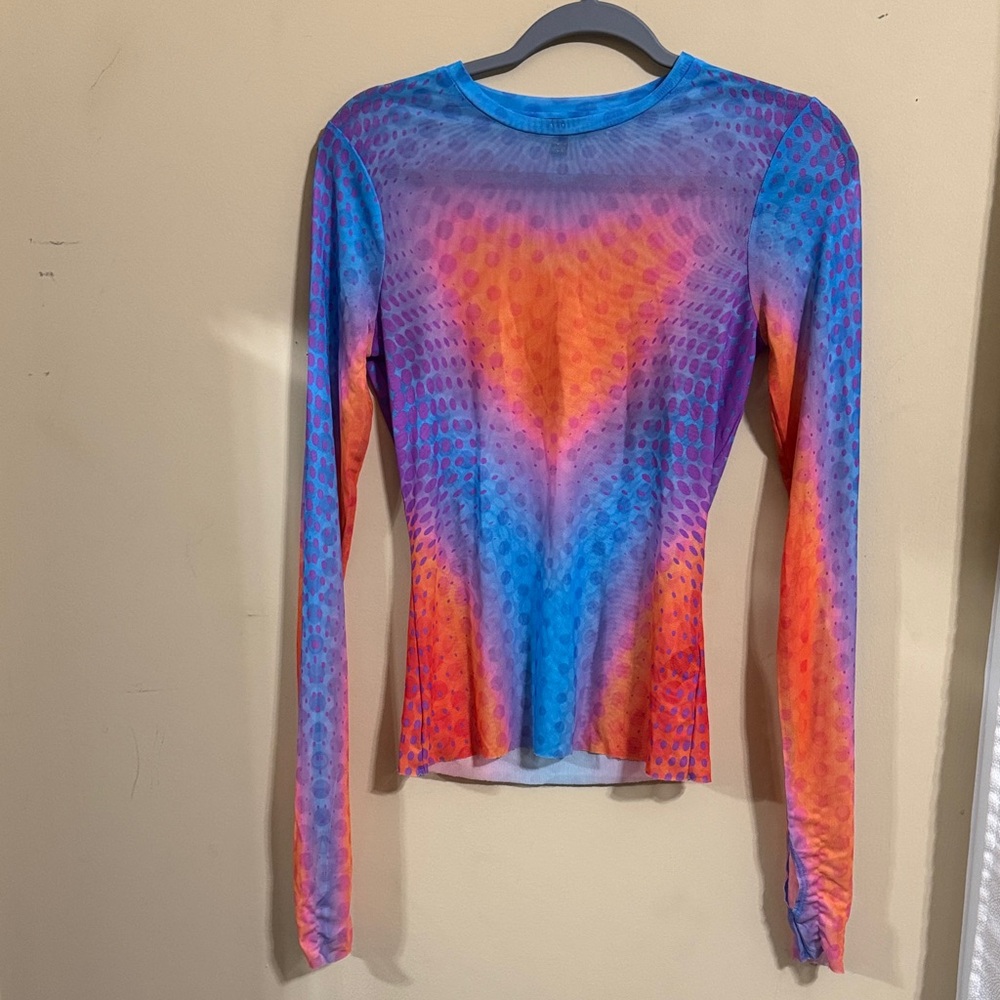 AFRM Colorful Gradient Long Sleeve Top